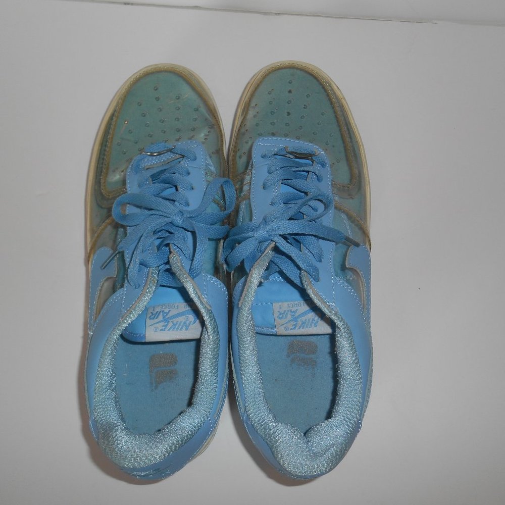 Nike Air Force 1 Low AF-1 '82 Shoes Blue 12 RARE - Picture 3 of 7